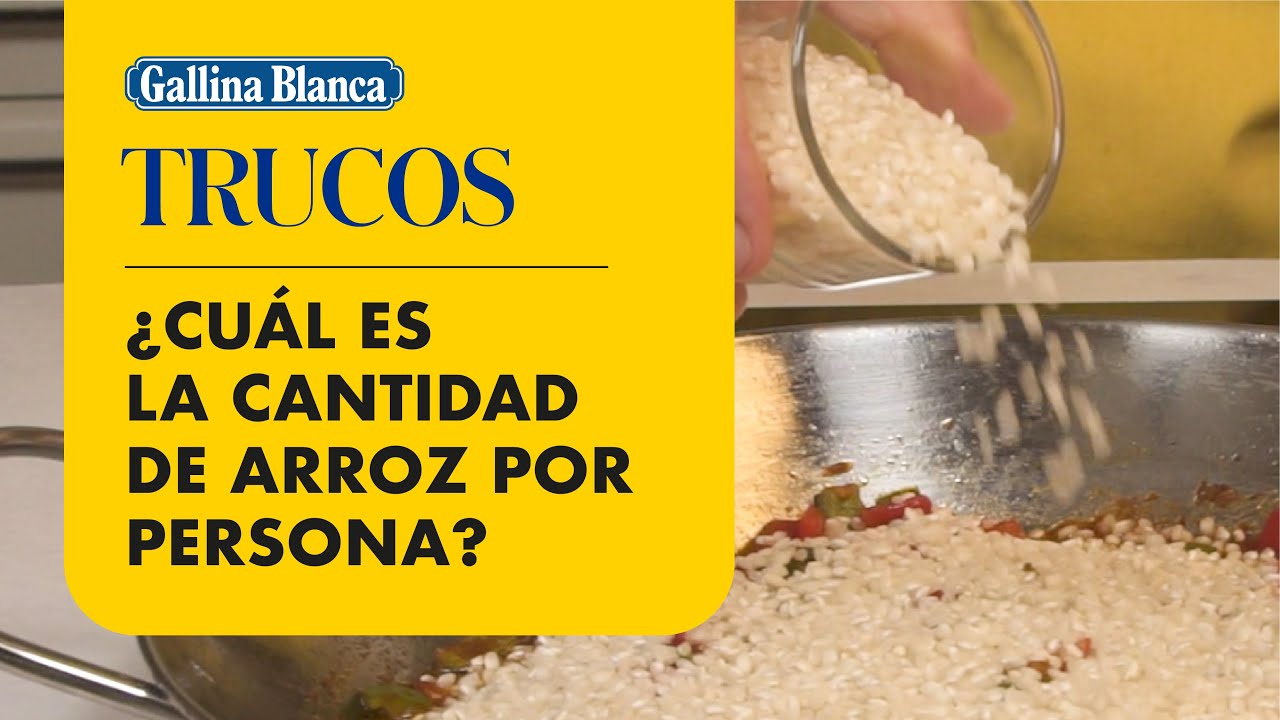 1 kg de arroz para cuantas personas