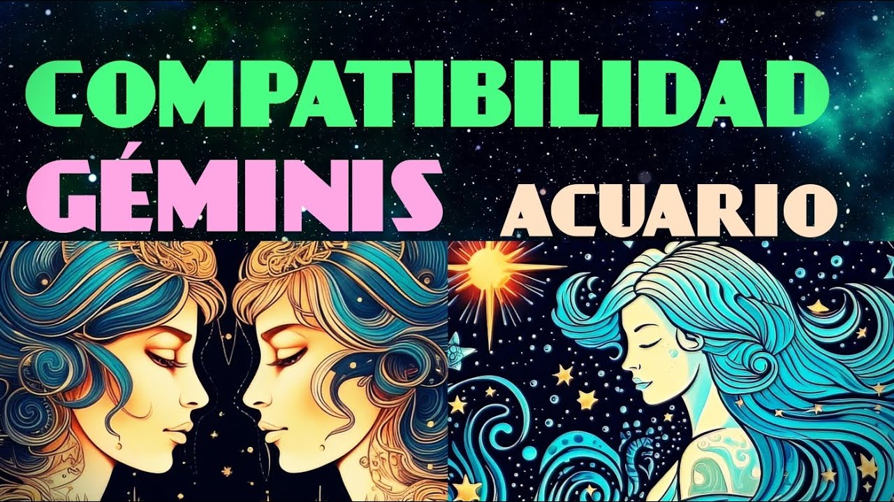 acuario y geminis compatibilidad amor