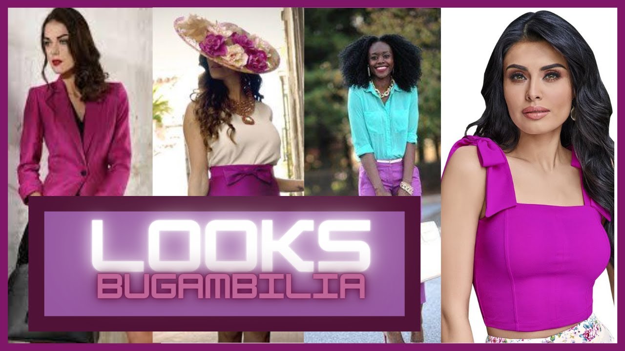 color buganvilla y fucsia
