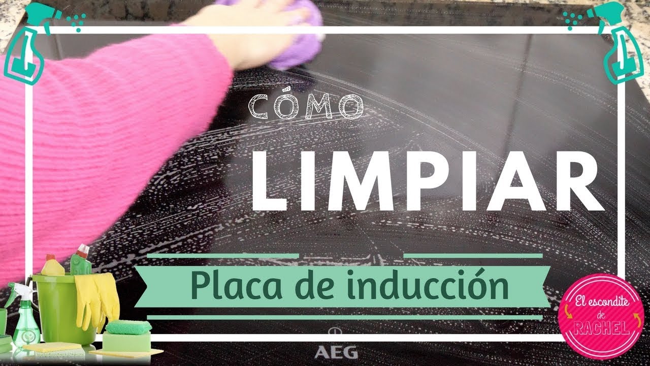 como limpiar una placa de induccion