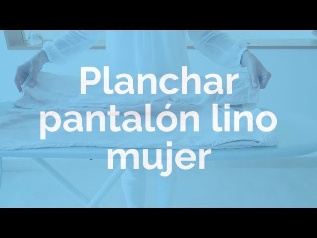 como planchar el lino
