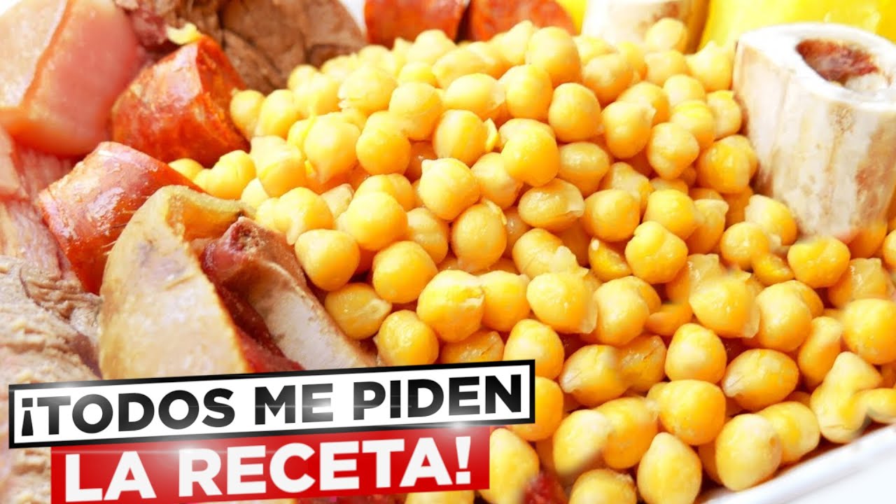como preparar cocido de garbanzos