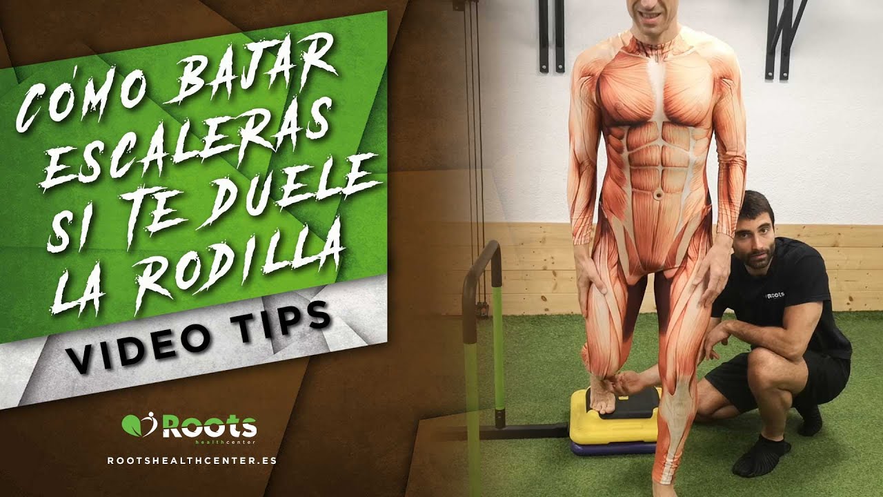como subir escaleras sin que sufran las rodillas