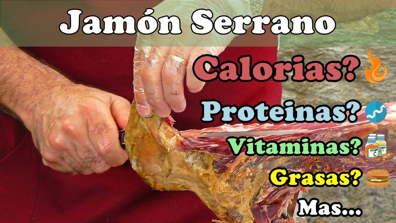 cuantas calorías tiene el jamon
