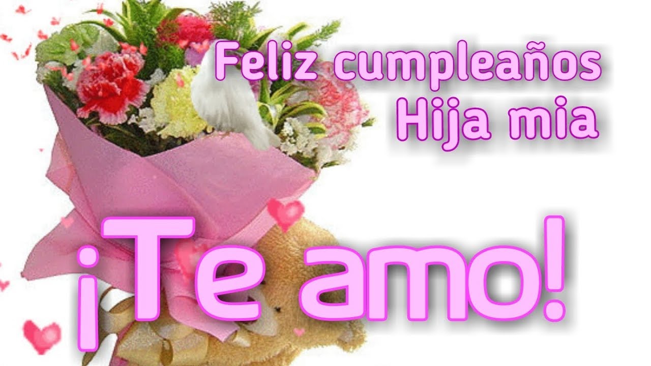 cumpleaños para mi hija