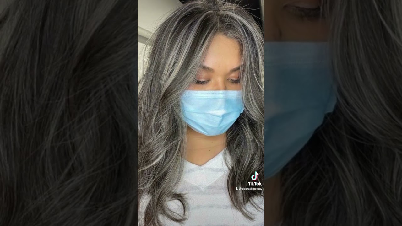 disimular canas con mechas rubias