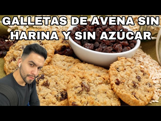 galletas de avena bajas en calorias