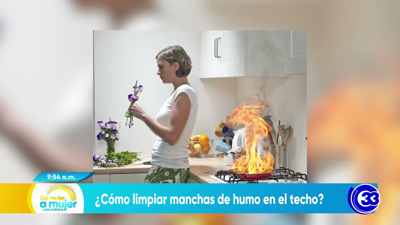 limpiar paredes sucias de humo