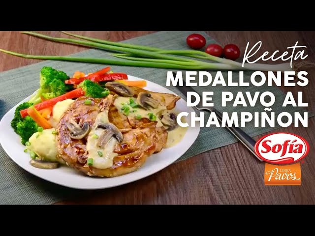medallones de pavo recetas