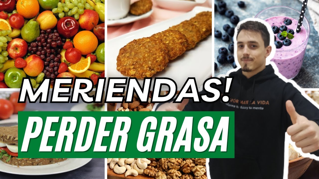 merienda para bajar de peso