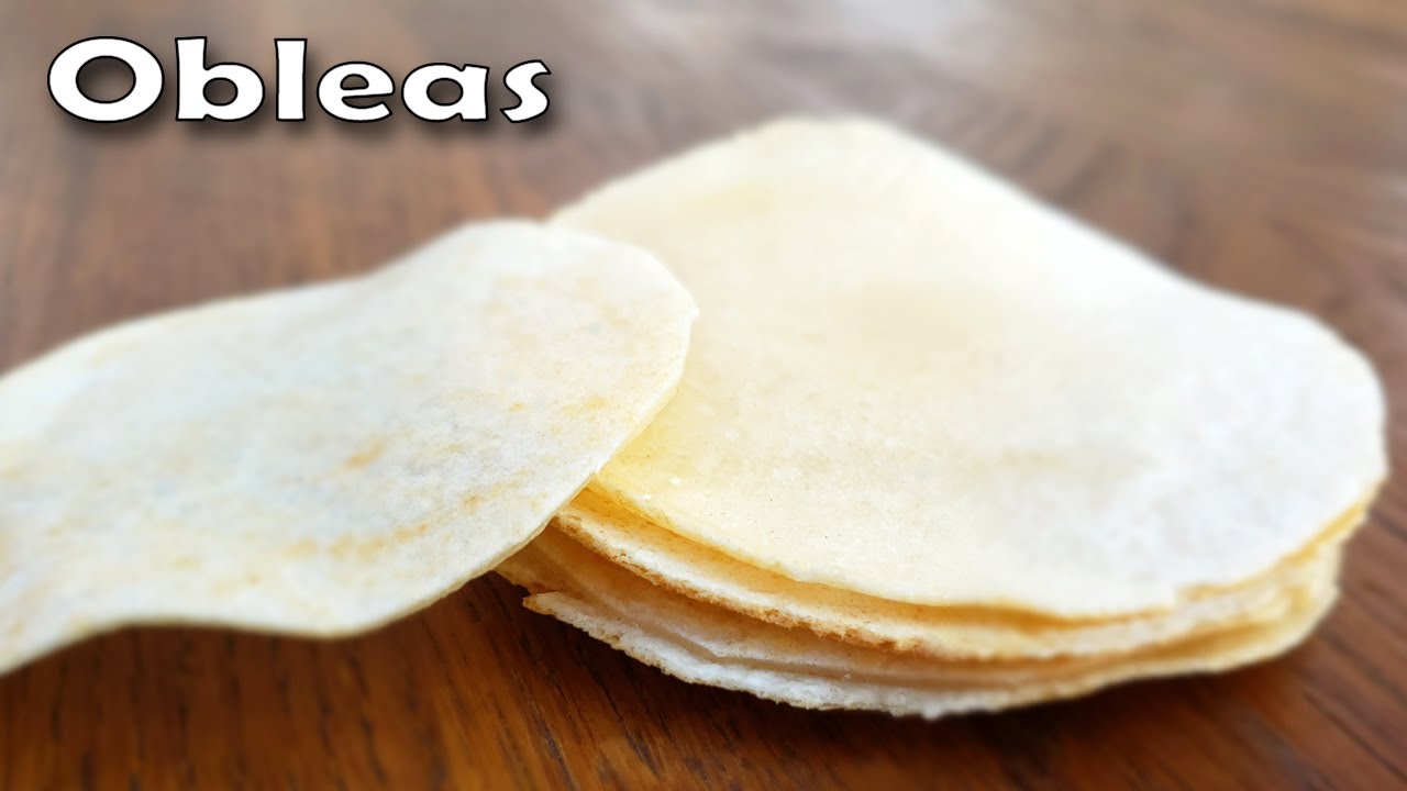 obleas recetas
