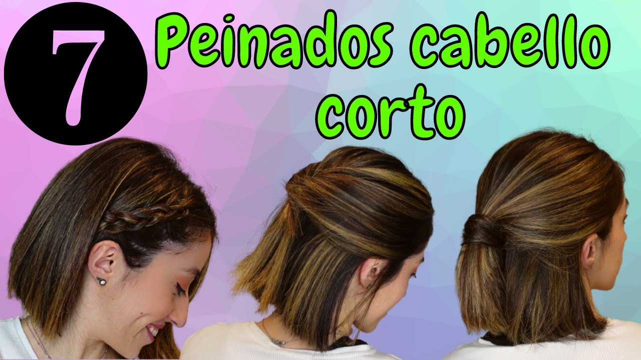 peinados semirecogidos media melena