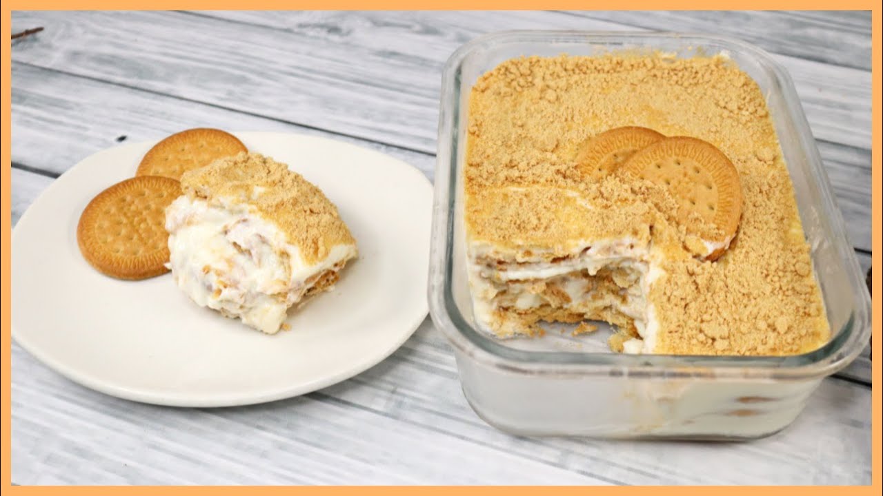 postres con galletas maría