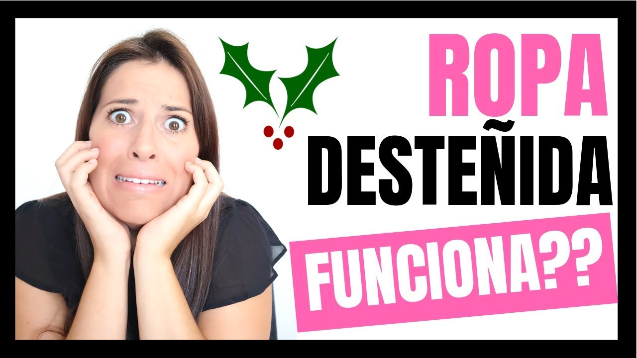 quitar desteñidos en ropa de color laurel