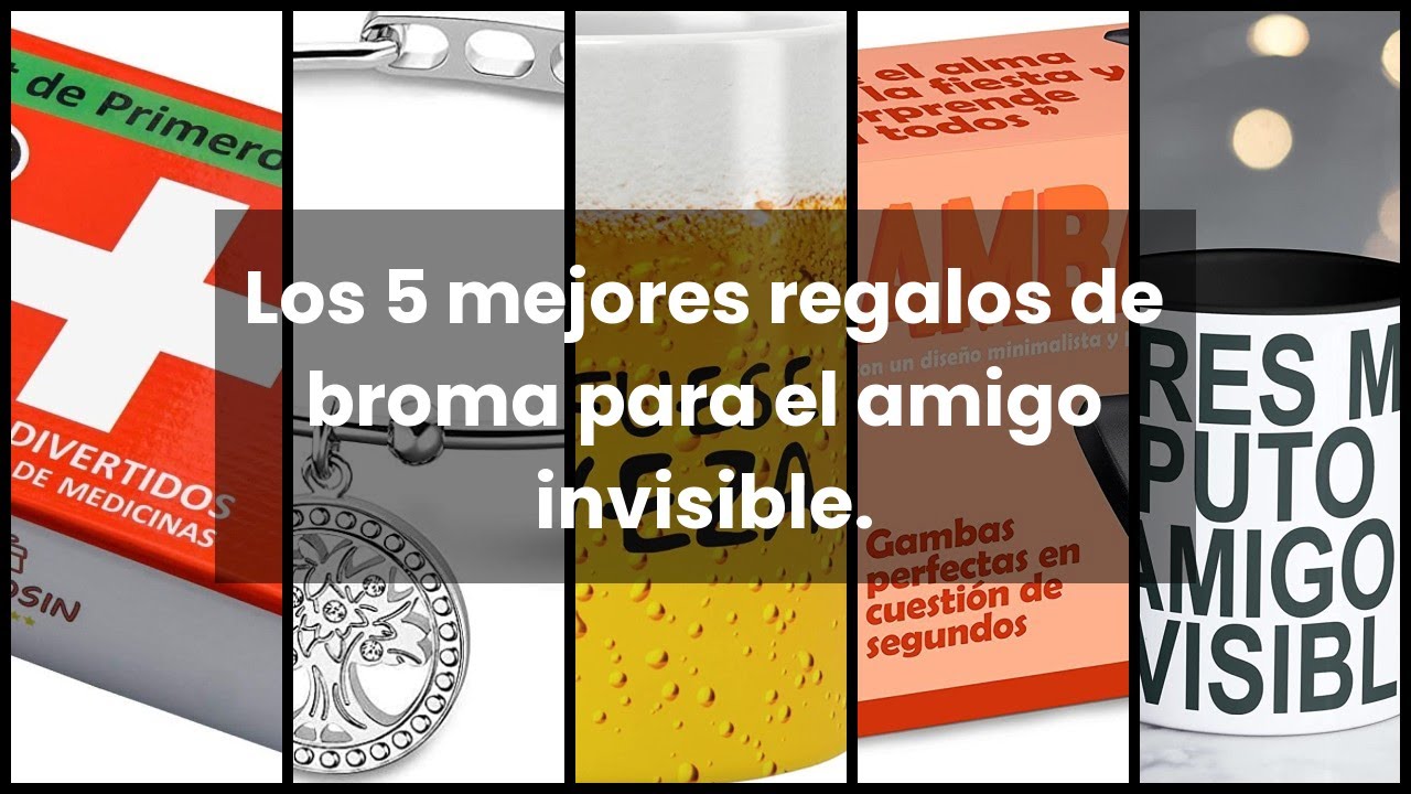 regalos de broma para amigo invisible