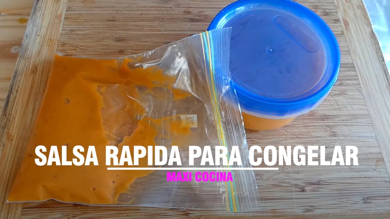 se puede congelar la salsa de tomate