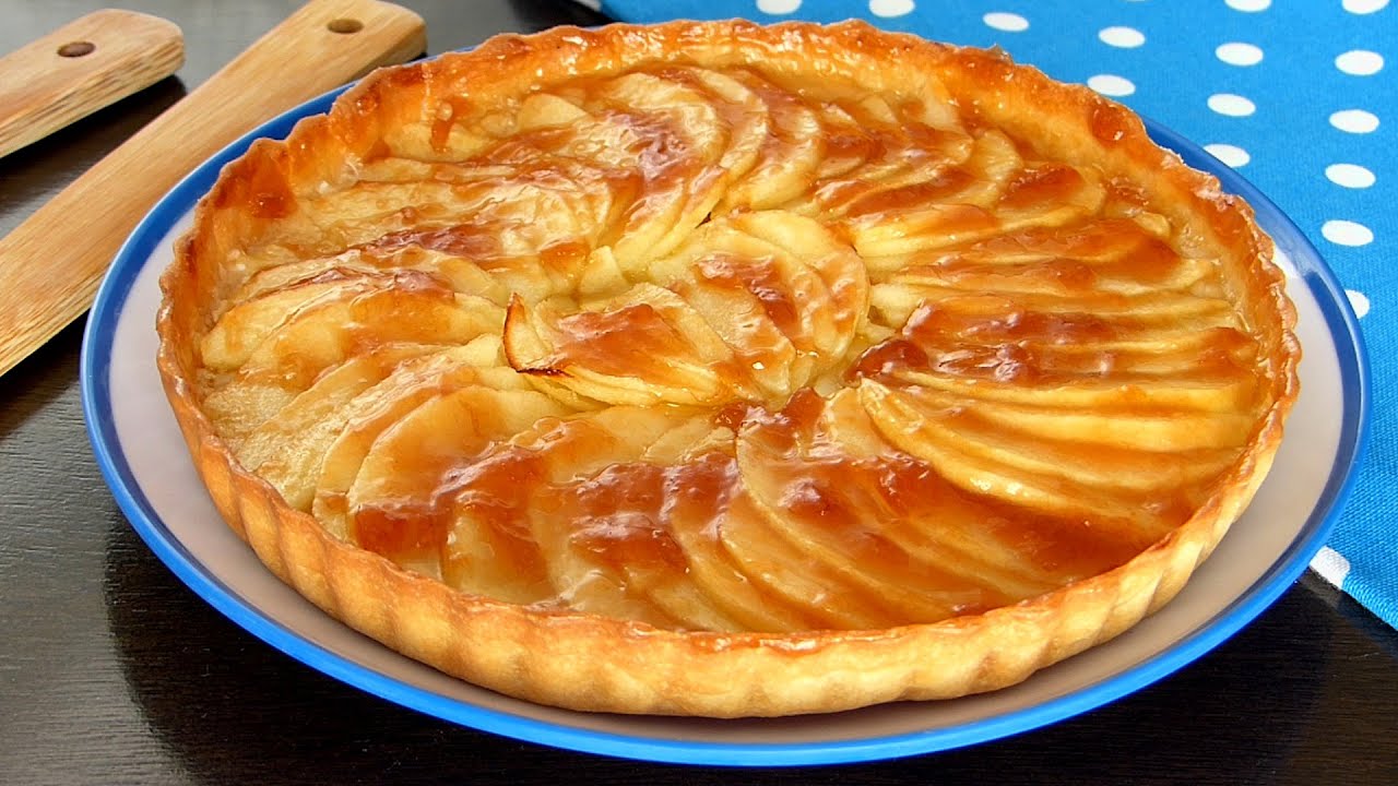 tarta manzana con masa quebrada