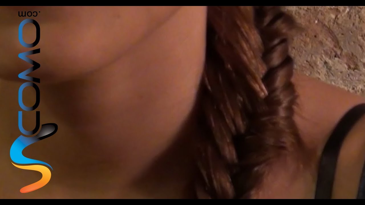 trenza de espiga de lado