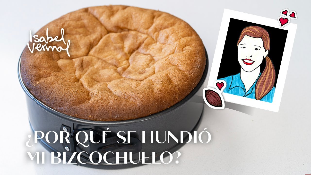 trucos para que no se baje el bizcocho