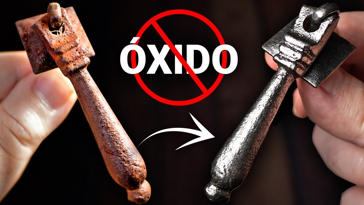 vinagre oxido hierro