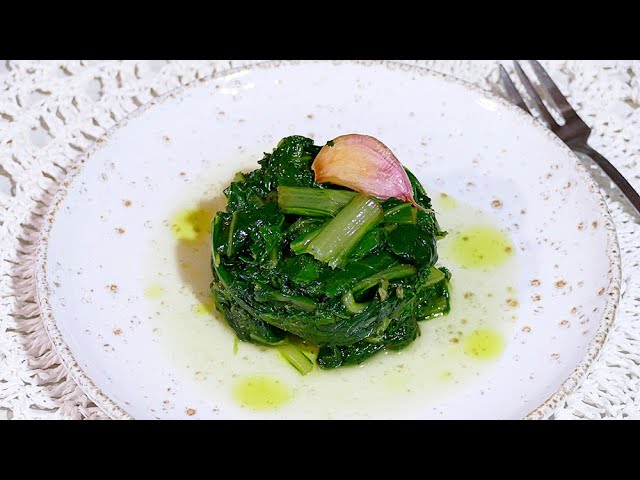 acelgas con ajo