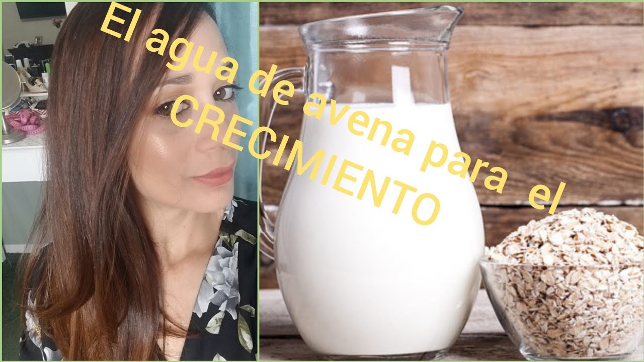 agua de avena para el pelo