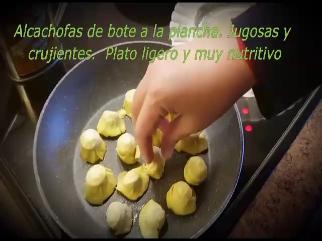 alcachofas de bote a la plancha