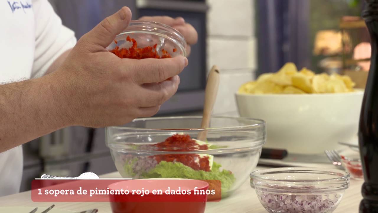 aperitivo con aguacate