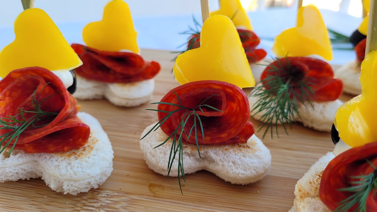 aperitivos san valentin