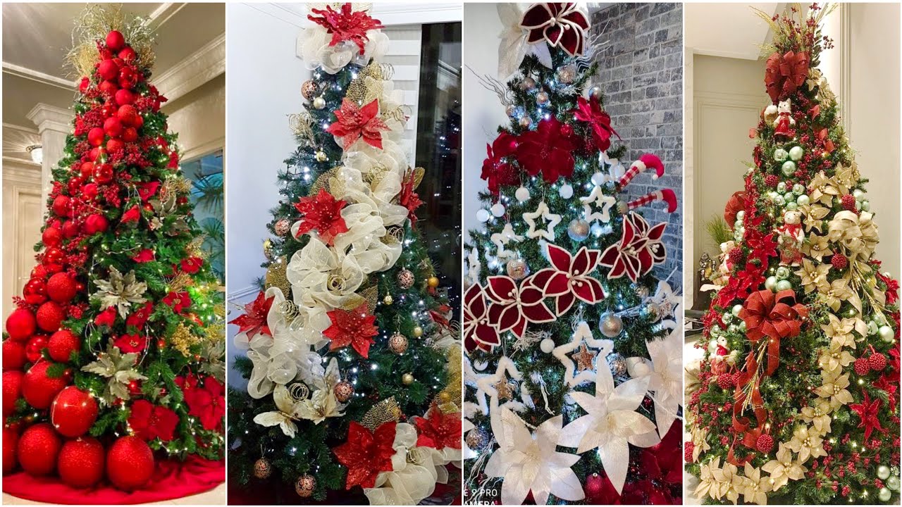 arbol con bolas rojas
