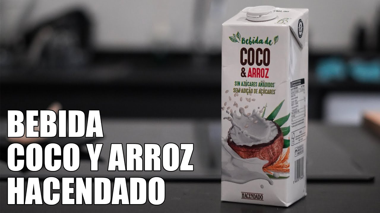 bebida de coco y arroz mercadona