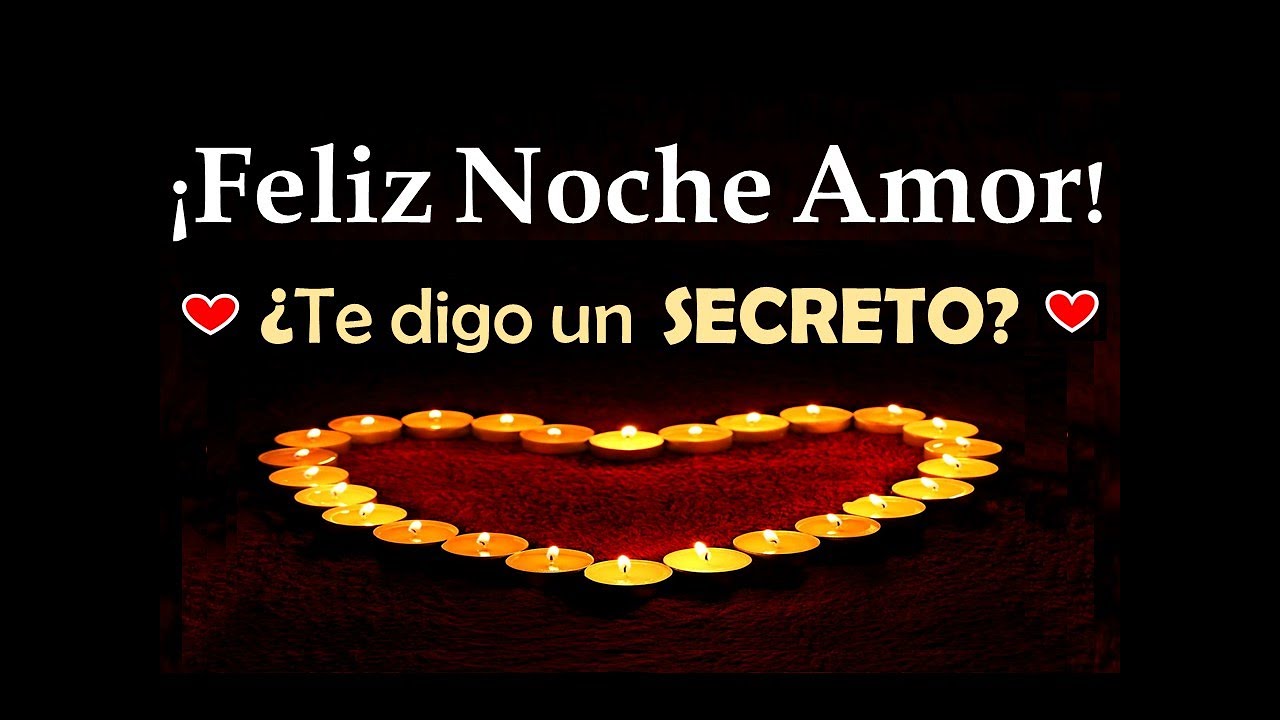 buenas noches para mi novia