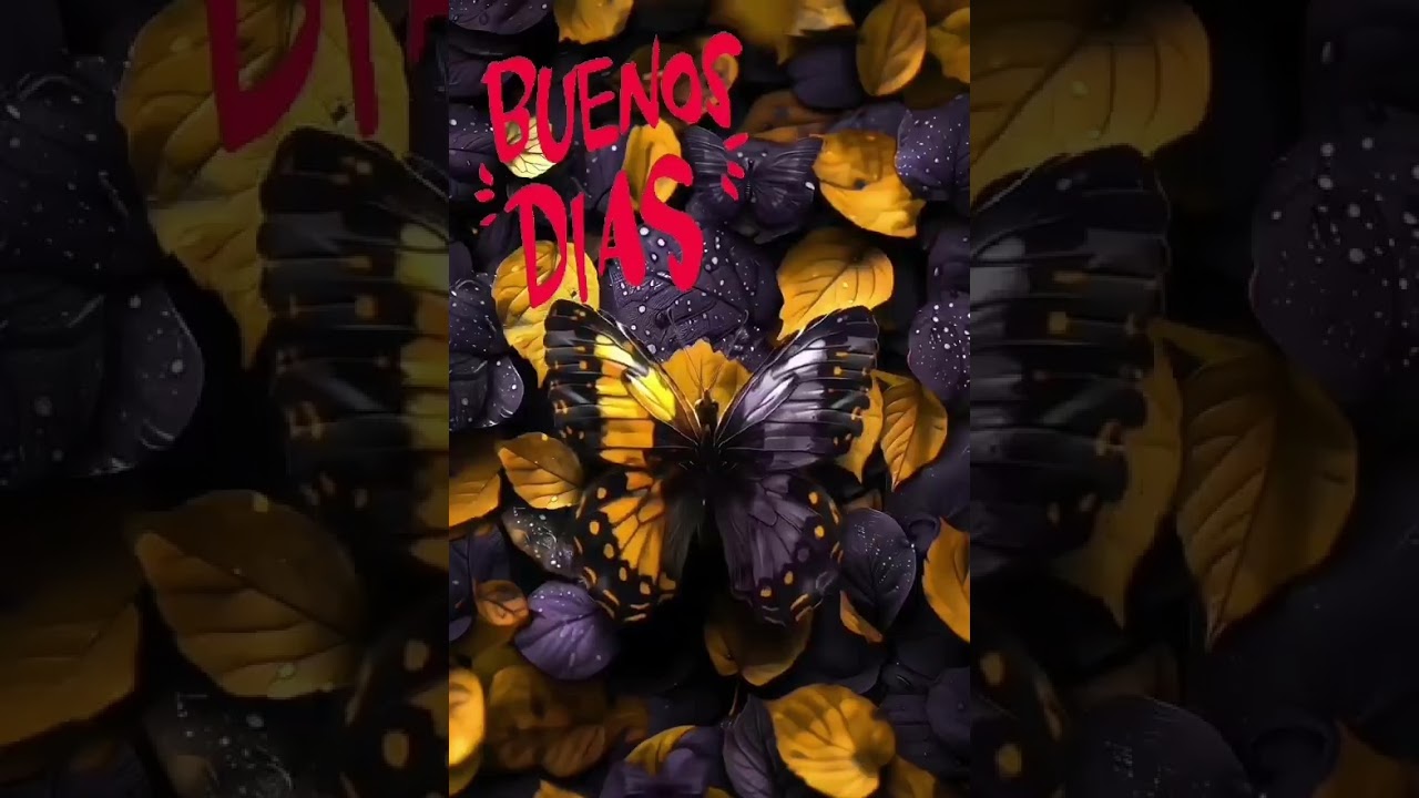 buenos dias mariposa