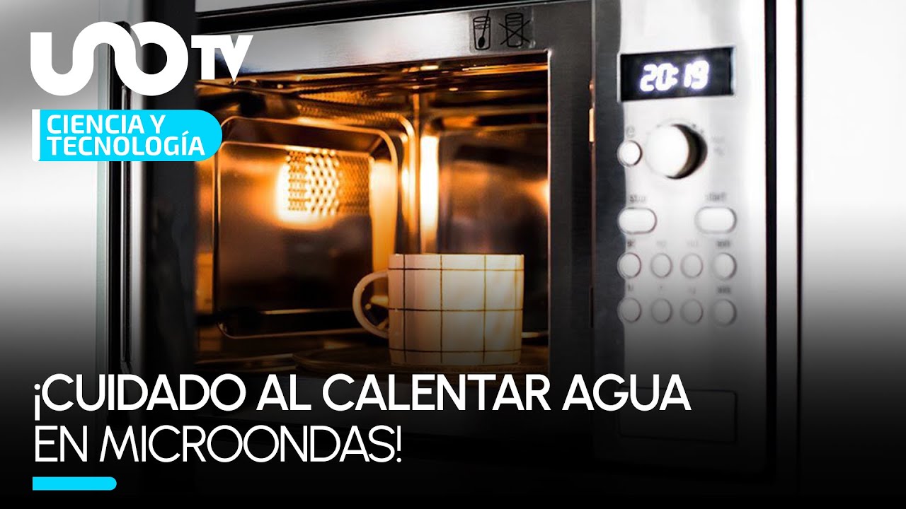 calentar agua en el microondas