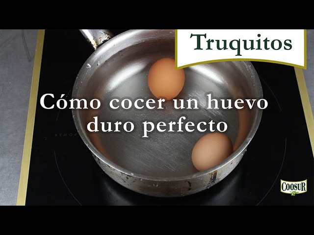 como cocer huevos duros y que se pelen bien