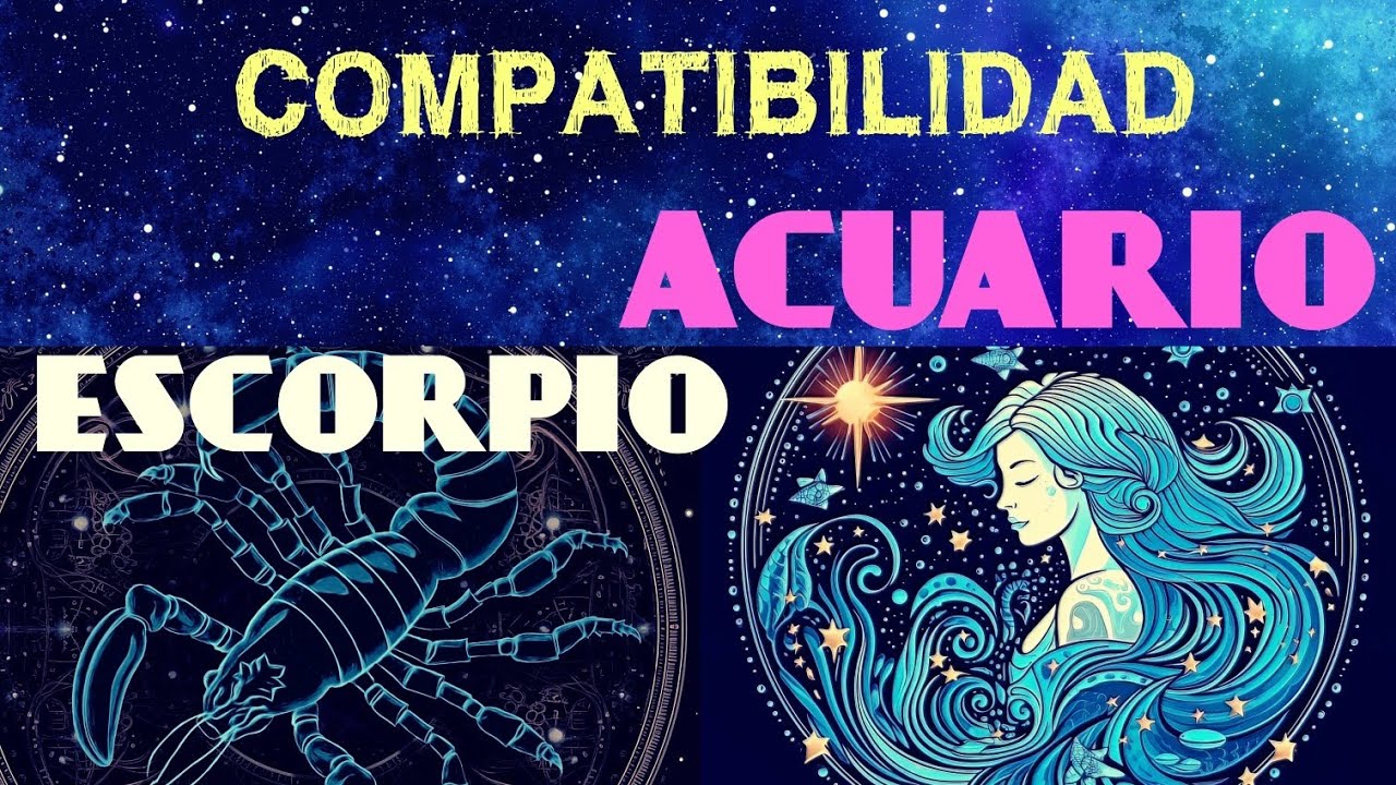 compatibilidad acuario y escorpio