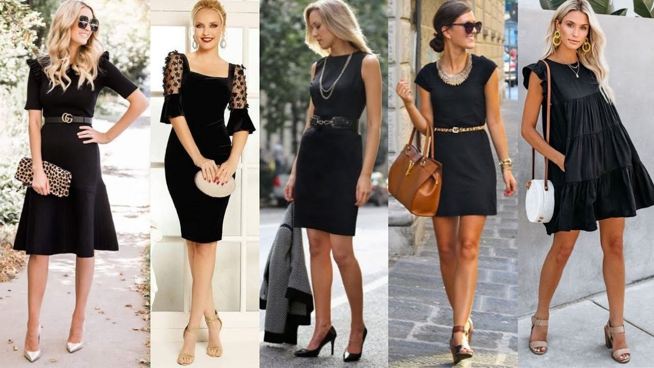 complementos y zapatos para vestido negro