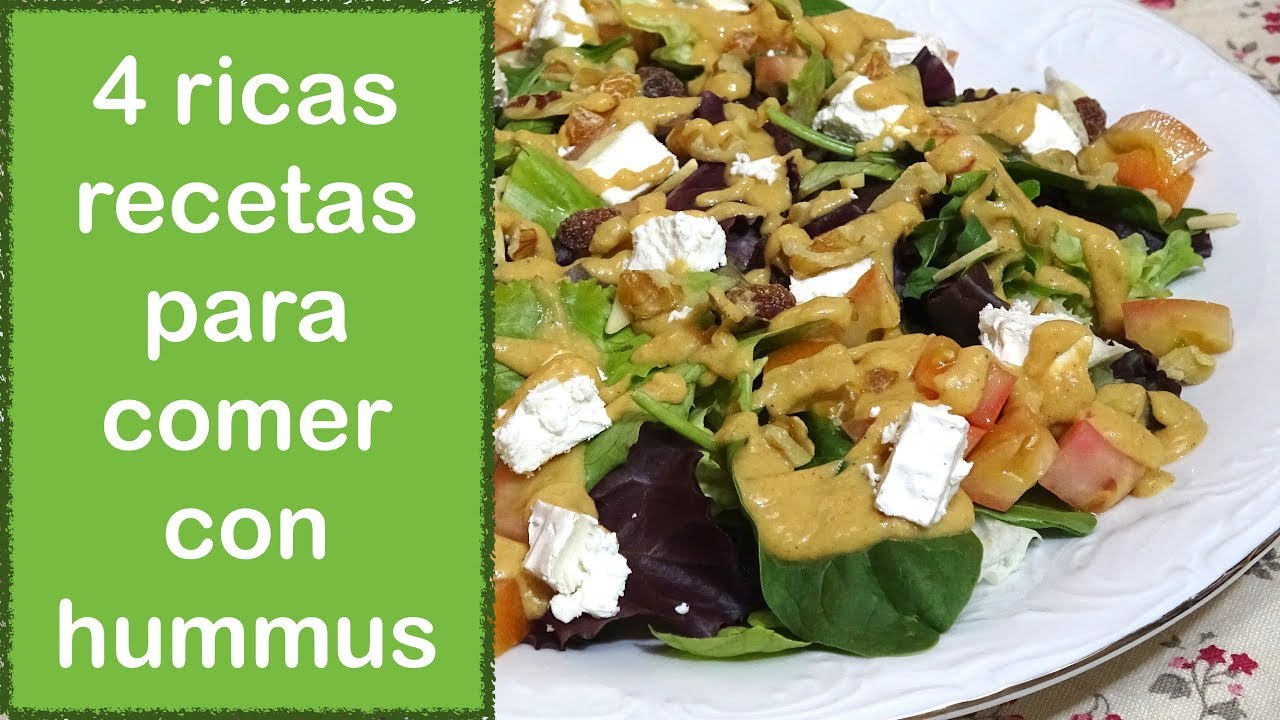 con que acompañar el hummus