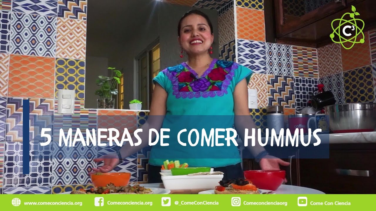 con que comer hummus