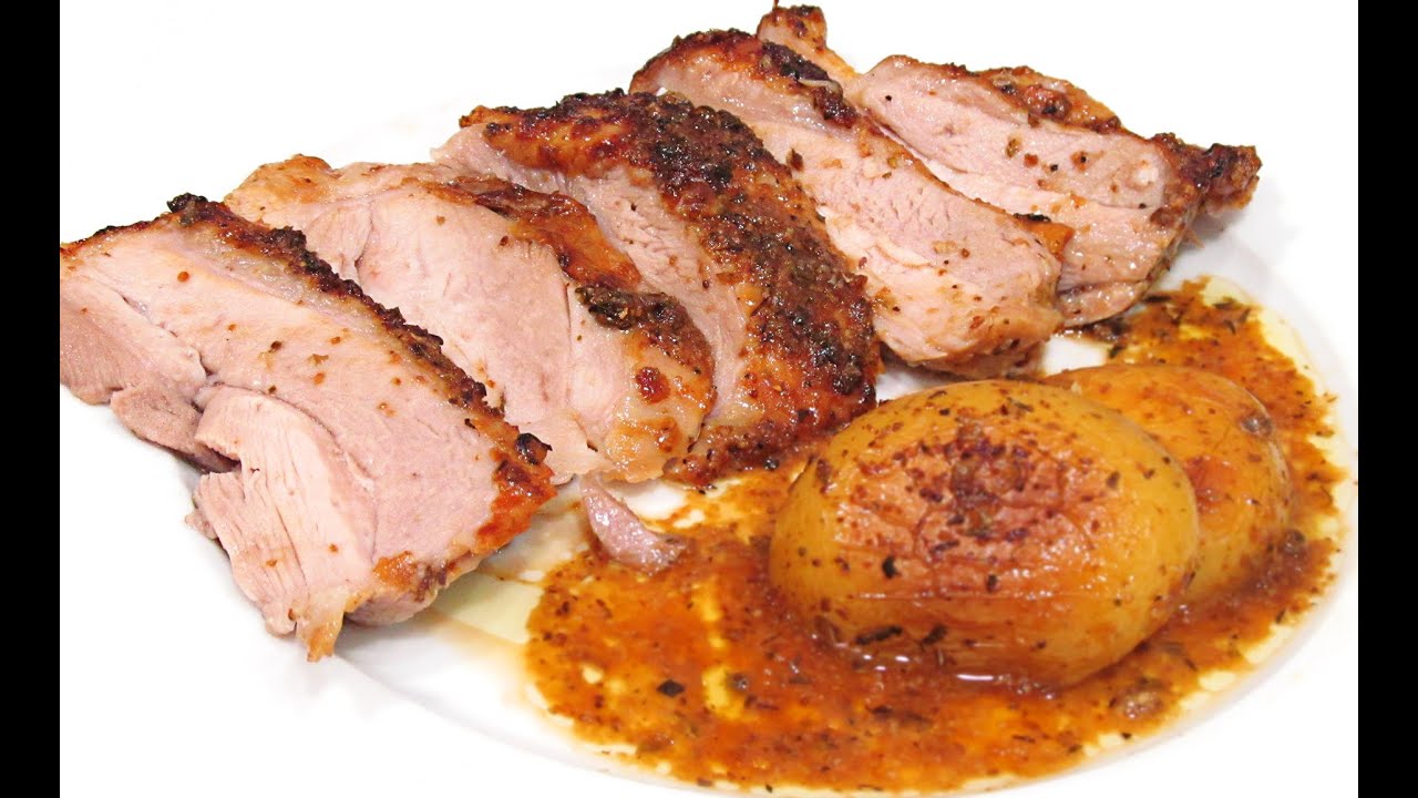 contramuslos de pavo al horno