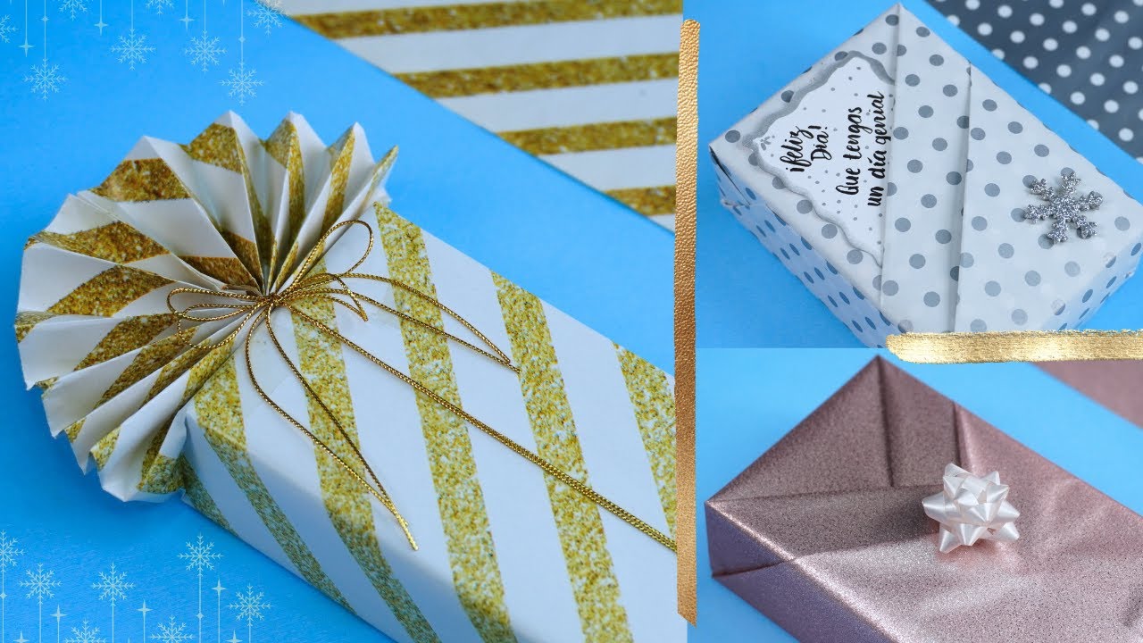 creativos envolver regalos de forma original y divertida