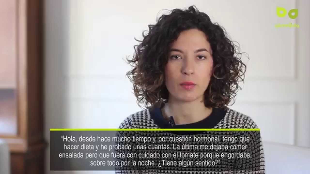el tomate engorda por la noche