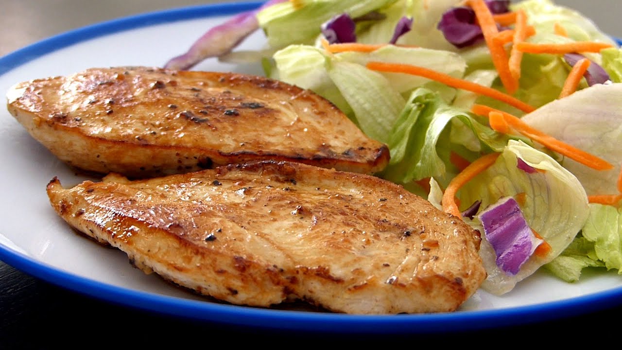 filete de pollo a la plancha jugoso