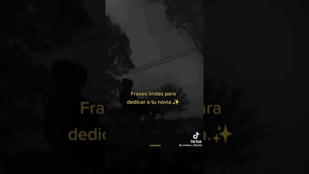frase para tu novia de amor