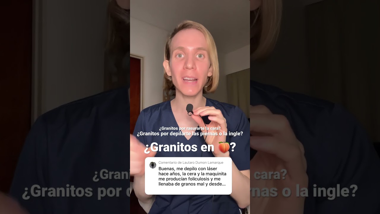 grano despues de depilarme