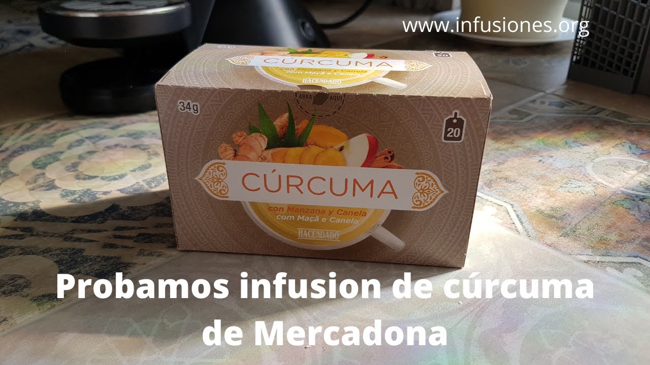 infusion de curcuma mercadona