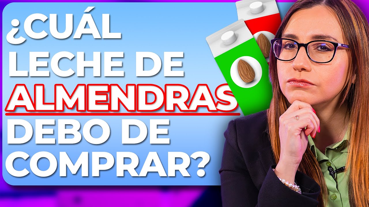 leche de almendras cero