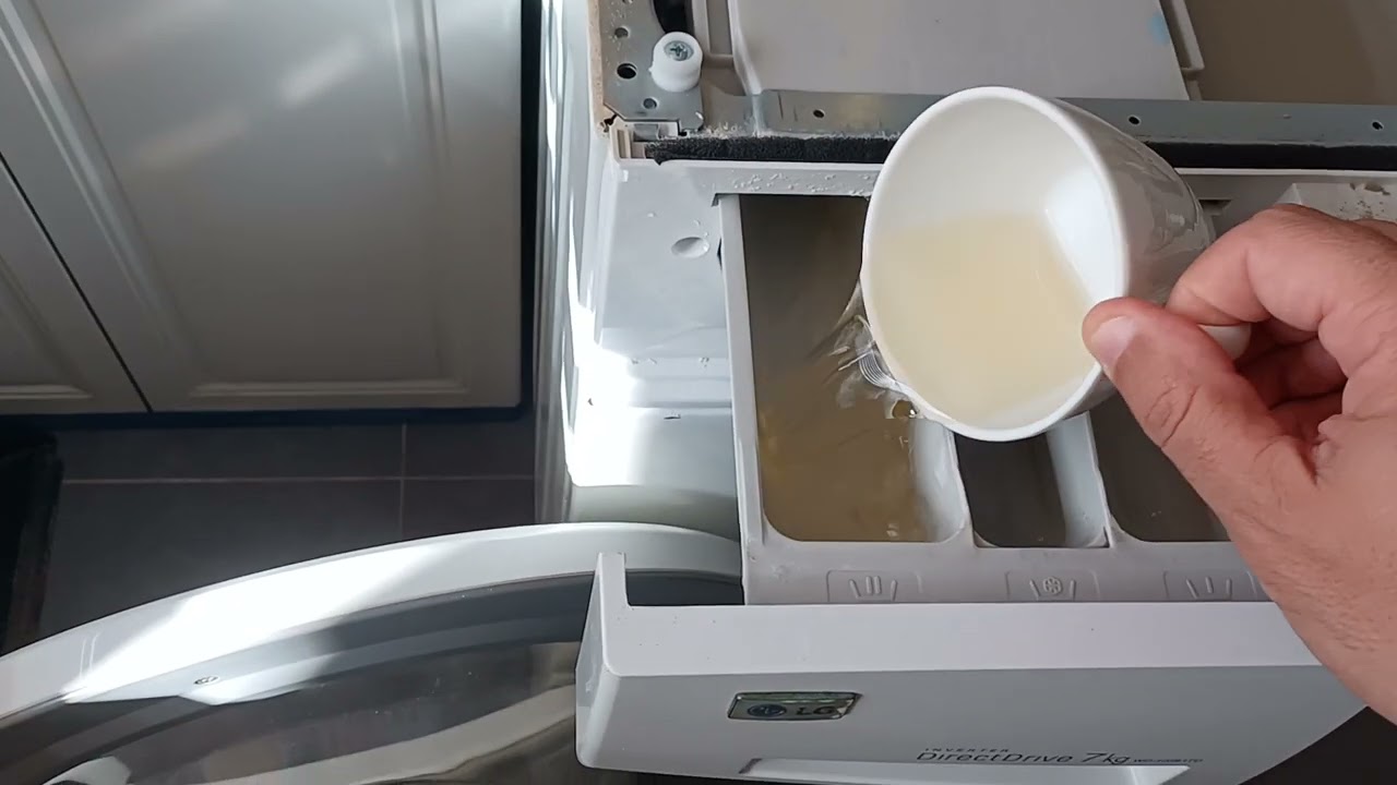 limpieza lavadora con vinagre y bicarbonato