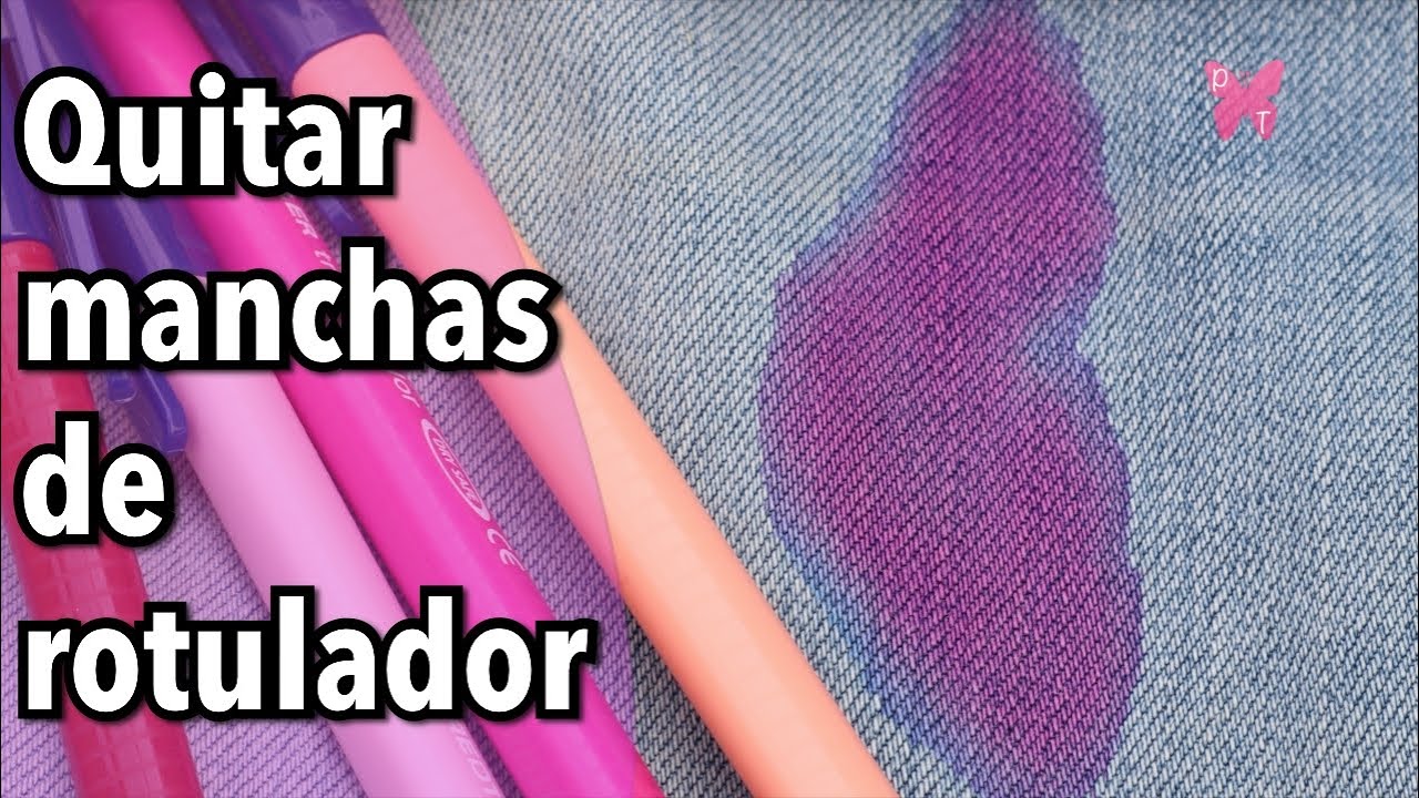 manchas de rotulador