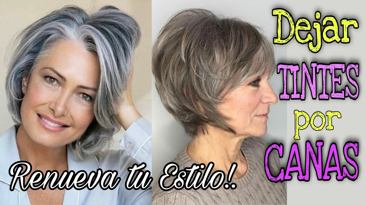 mechas para dejarse las canas